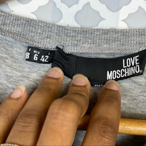 EUC Love Moschino Space Printed Short Sleeve Tee - Picture 7 of 7